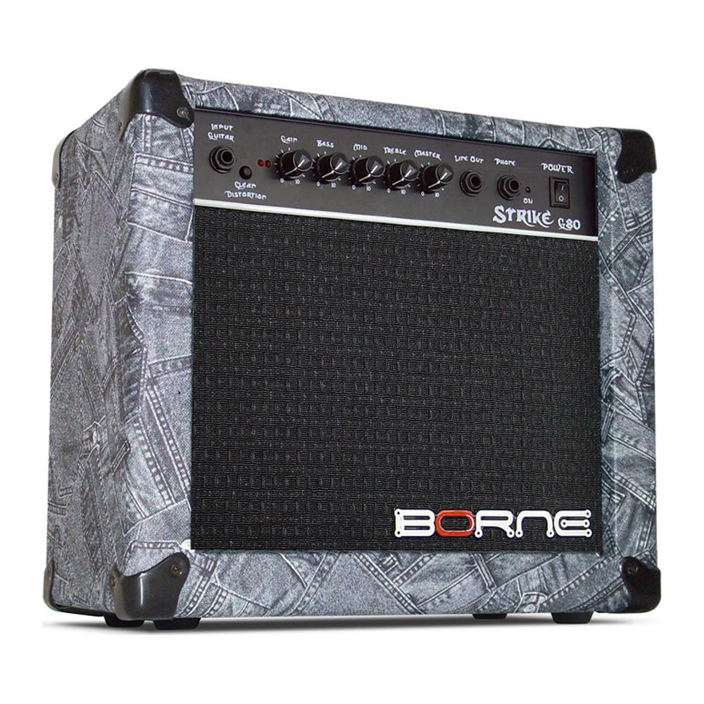 Foto do produto  Amplificador de Guitarra Borne Strike G80 de 23 Watts RMS