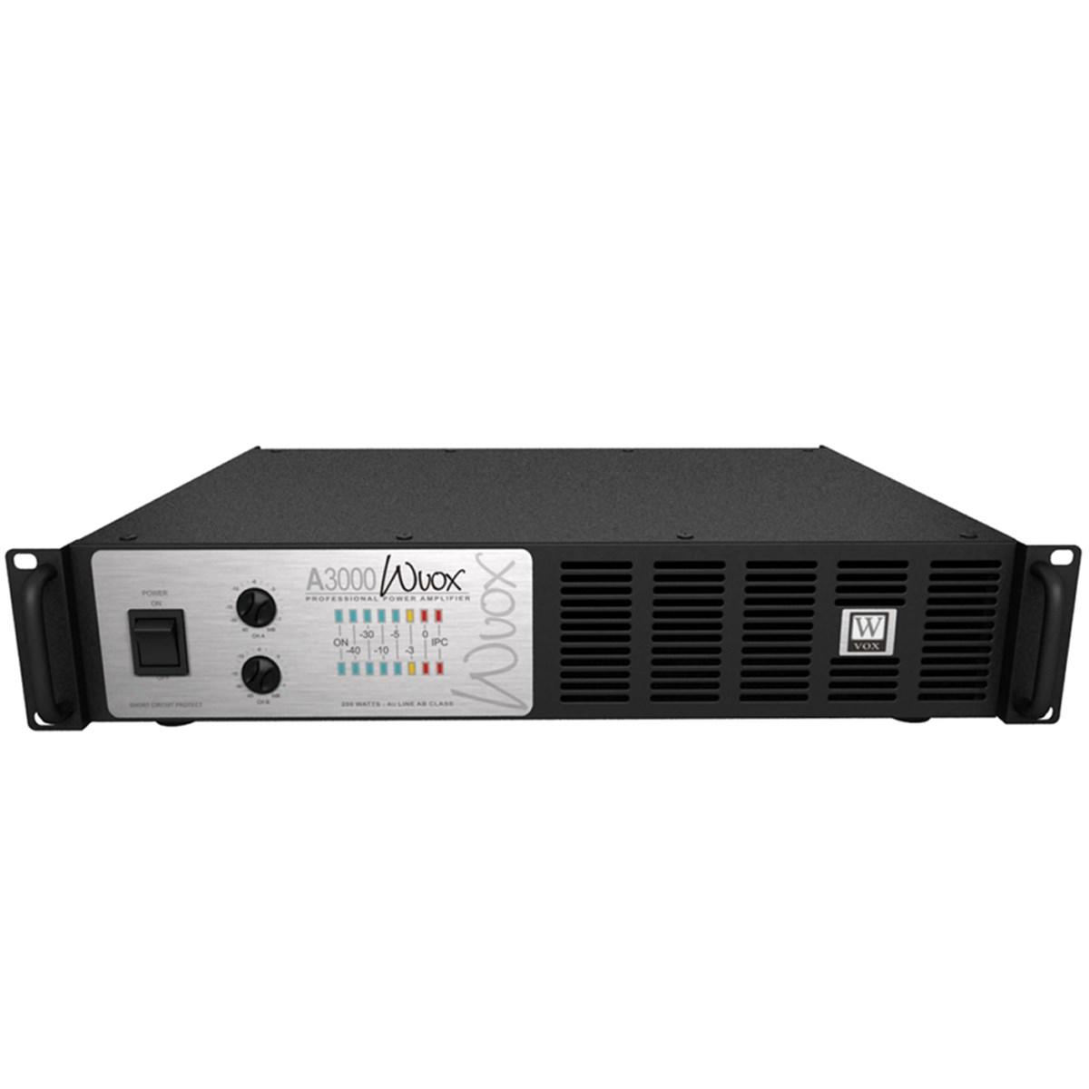 Foto do produto Amplificador De Potência A3000 W Wox - Machine