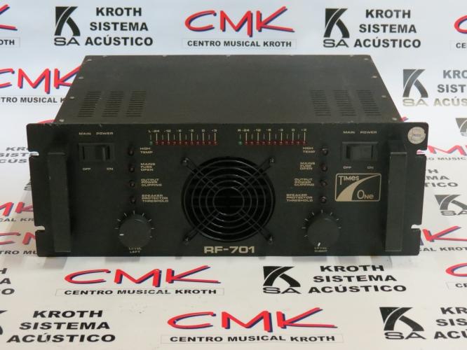 Foto do produto Amplificador Times One RF 701 (Usado) Foto do produto Amplificador Times One RF 701 (Usado)