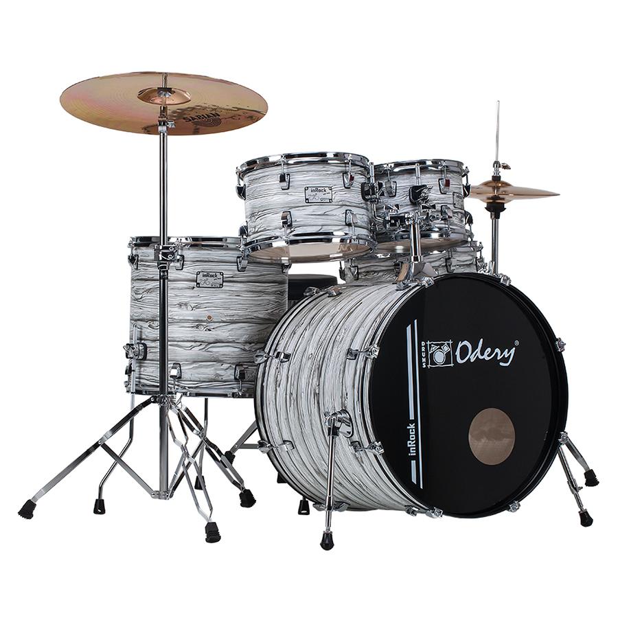 Foto do produto BATERIA ODERY INROCK WHITE MIST (2017) Foto do produto BATERIA ODERY INROCK WHITE MIST (2017)