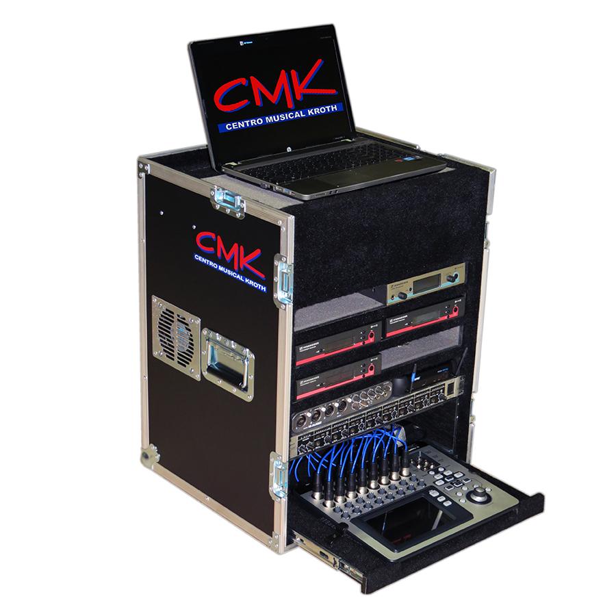 Foto do produto  Case KSA p/ bases de Microfones s/ fio, Ears e Mixer