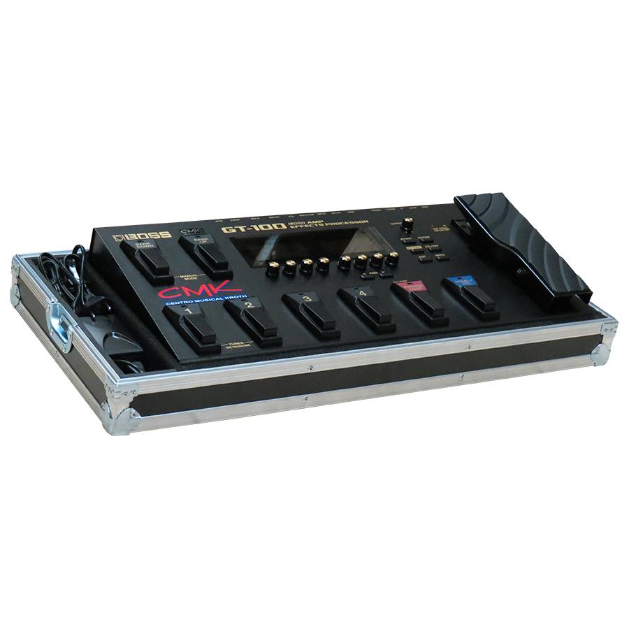 Foto do produto  Case KSA p/ pedaleira de guitarra Boss GT 100