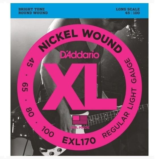Foto do produto  Encordoamento p/ Contrabaixo EXL170 - D'ADDARIO 