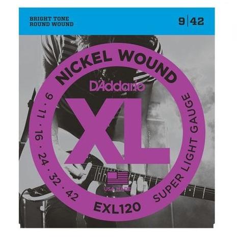 Foto do produto Encordoamento Guitarra D'addario EXL120 - 0.09 Foto do produto Encordoamento Guitarra D'addario EXL120 - 0.09