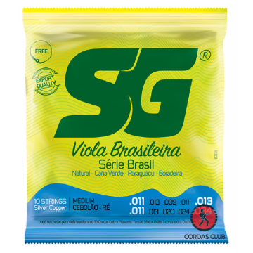Foto do produto  Encordoamento p/ Viola Cobre Cebolão SG - 6703