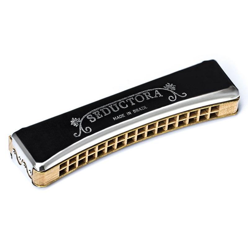 Foto do produto Gaita de Boca Hering - Seductora 7932 - DÓ Foto do produto Gaita de Boca Hering - Seductora 7932 - DÓ