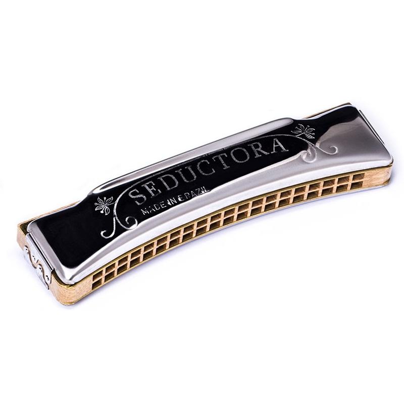 Foto do produto Gaita de Boca Hering - Seductora 7940 - DÓ Foto do produto Gaita de Boca Hering - Seductora 7940 - DÓ