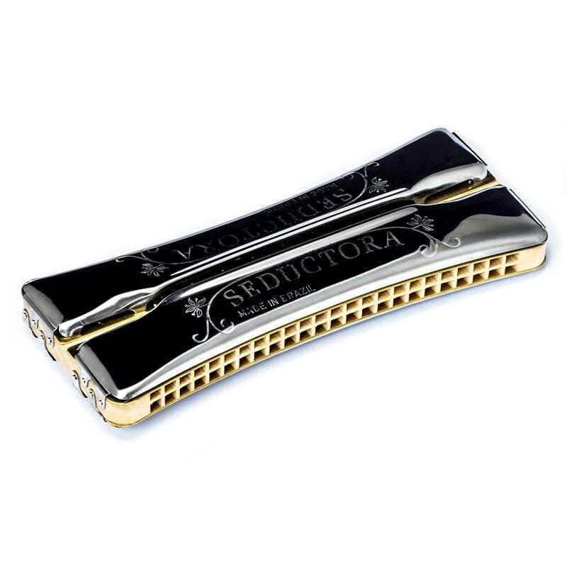 Foto do produto Gaita de Boca Hering - Seductora 7996 - DÓ/SOL Foto do produto Gaita de Boca Hering - Seductora 7996 - DÓ/SOL