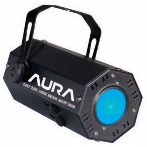 Foto do produto Led Tek Mini Beam Spot RGB Bivolt - Aura Tek Foto do produto Led Tek Mini Beam Spot RGB Bivolt - Aura Tek