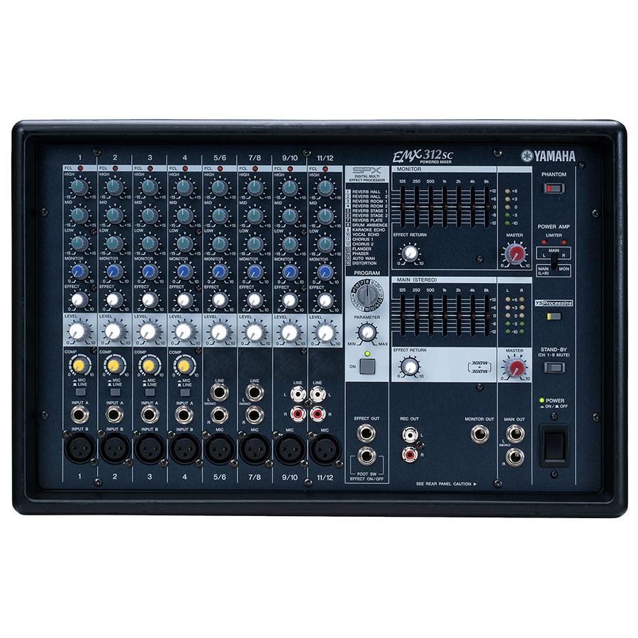 Foto do produto Mesa Yamaha Ativa EMX 312 SC