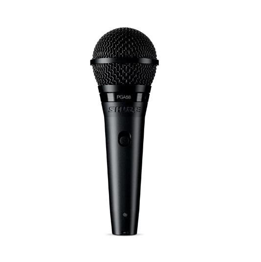 Foto do produto Microfone com fio Cardioide PGA58LC - Shure Foto do produto Microfone com fio Cardioide PGA58LC - Shure