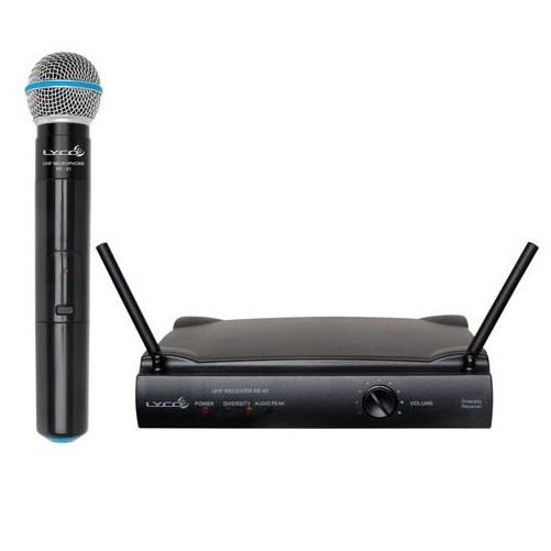 Foto do produto Microfone sem fio UH-01 M - Lyco Foto do produto Microfone sem fio UH-01 M - Lyco