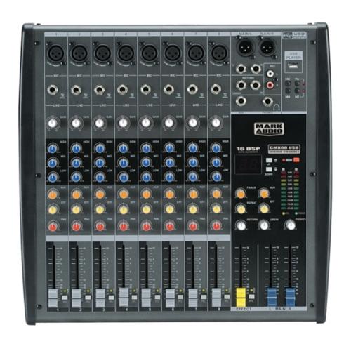 Foto do produto  CMX08-USB - Mixer 8 canais c/ USB/SD Player Incorporado