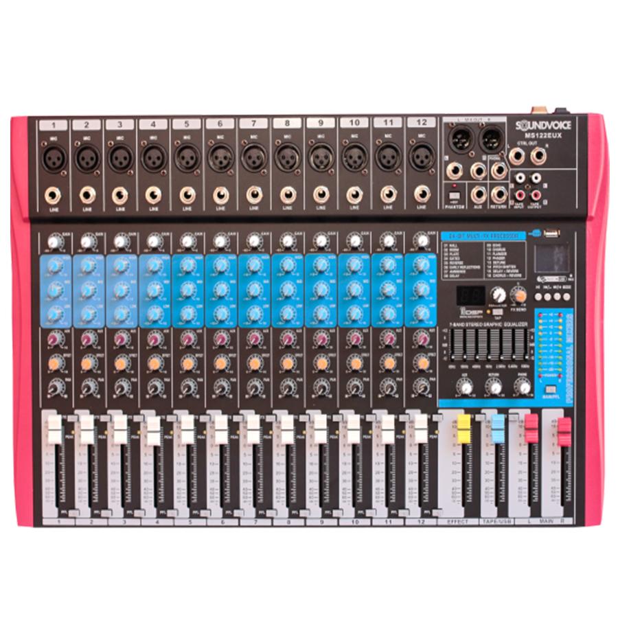 Foto do produto Mixer Soundvoice - MS-122 EUX 
