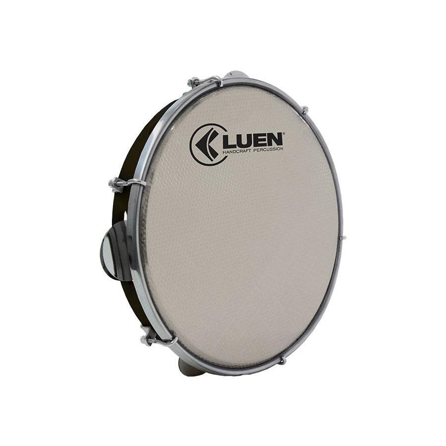 Foto do produto Pandeiro LUEN 10" - ABS Pele Holográfica prata 