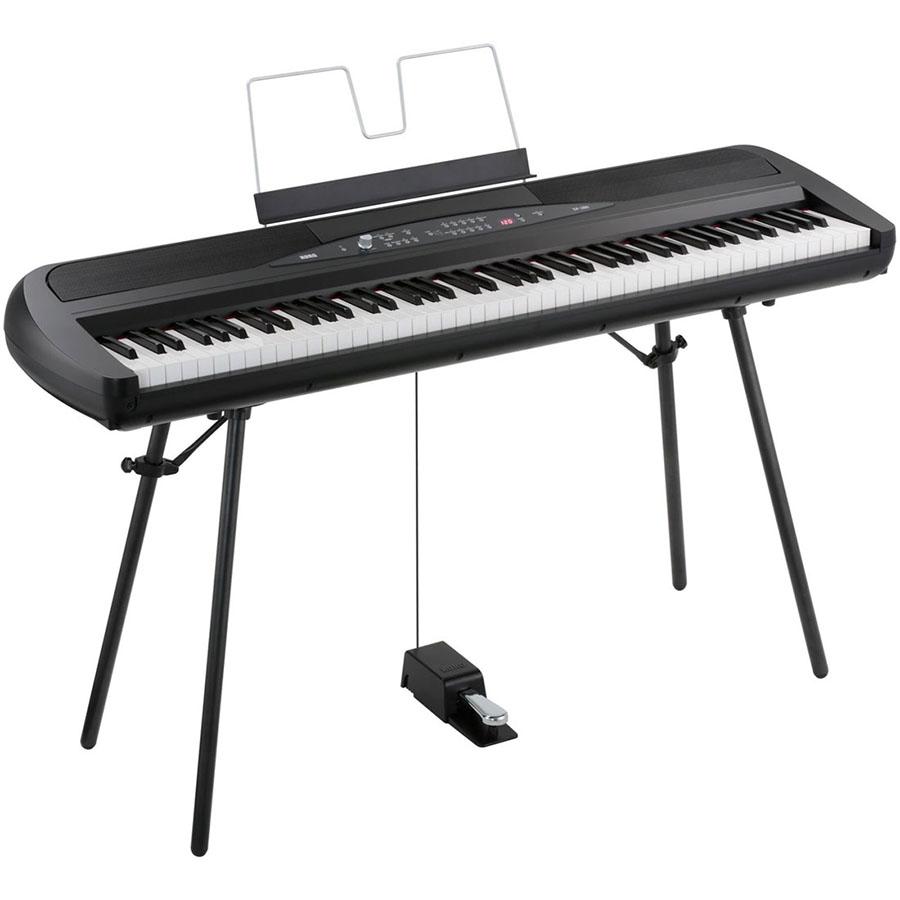 Foto do produto Piano Digital Korg - SP-280 BK 