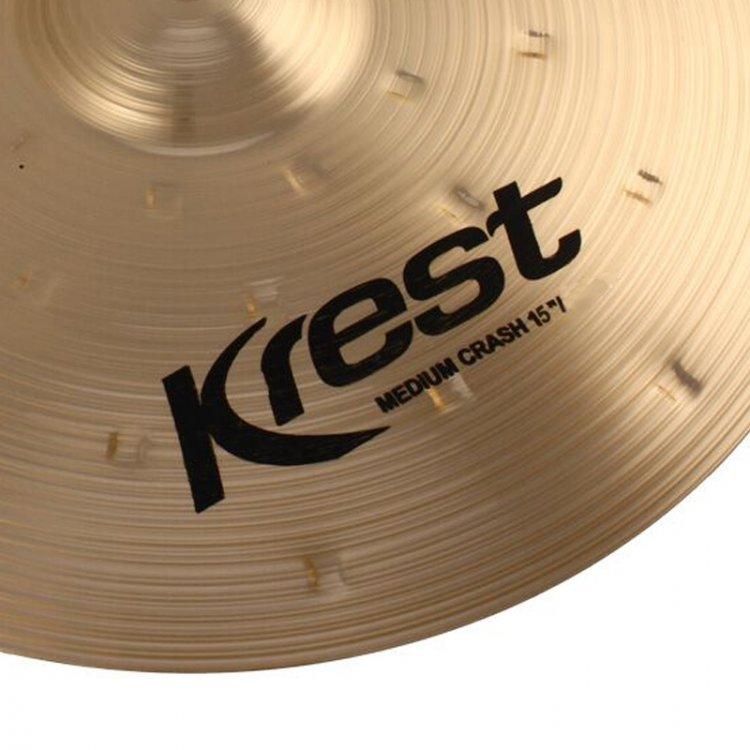 Foto do produto Prato Fusion Séries - Medium crash 15" Foto do produto Prato Fusion Séries - Medium crash 15"