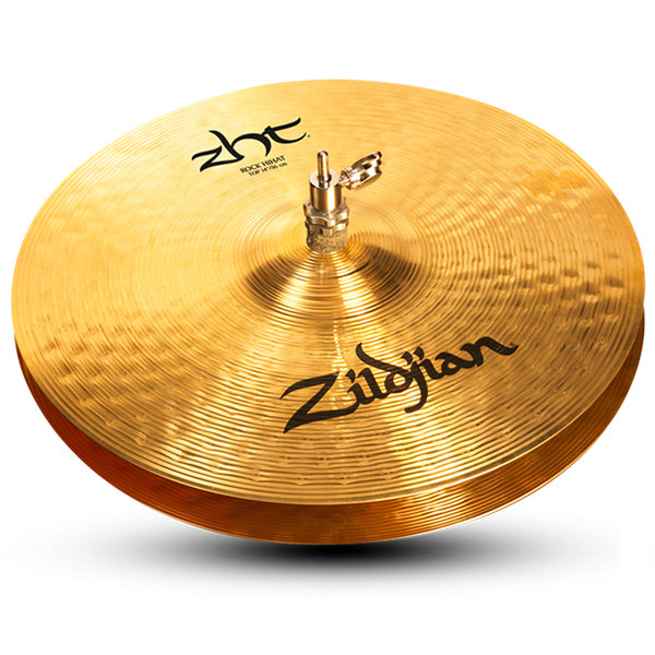 Foto do produto Prato Zildjan ZHT 14" ZHT14RTHB - Rock Hi-Hats Foto do produto Prato Zildjan ZHT 14" ZHT14RTHB - Rock Hi-Hats