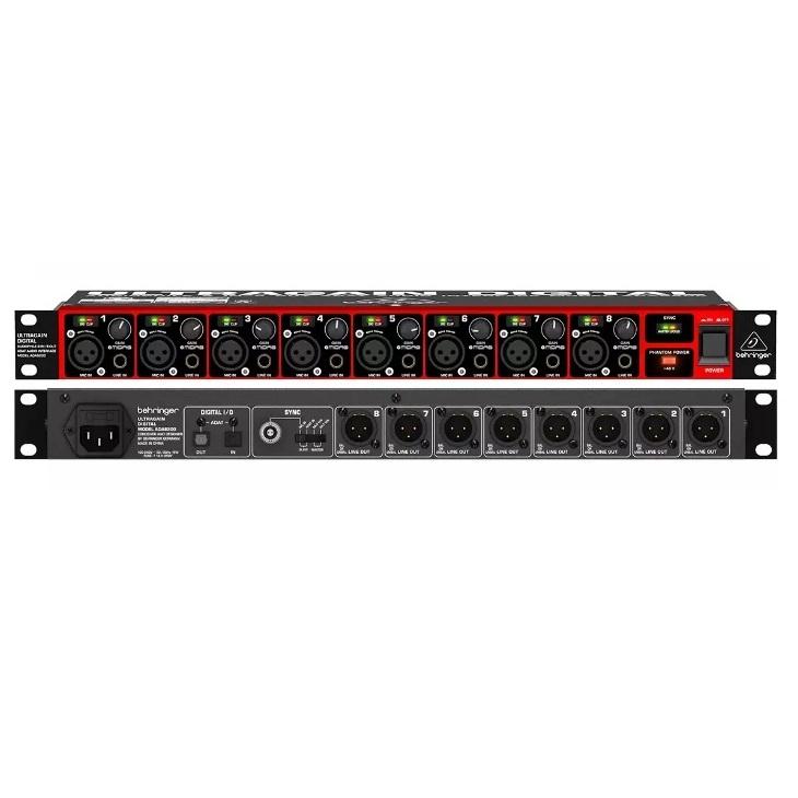 Foto do produto Pré Amplificador ADA8200 - Behringer Foto do produto Pré Amplificador ADA8200 - Behringer