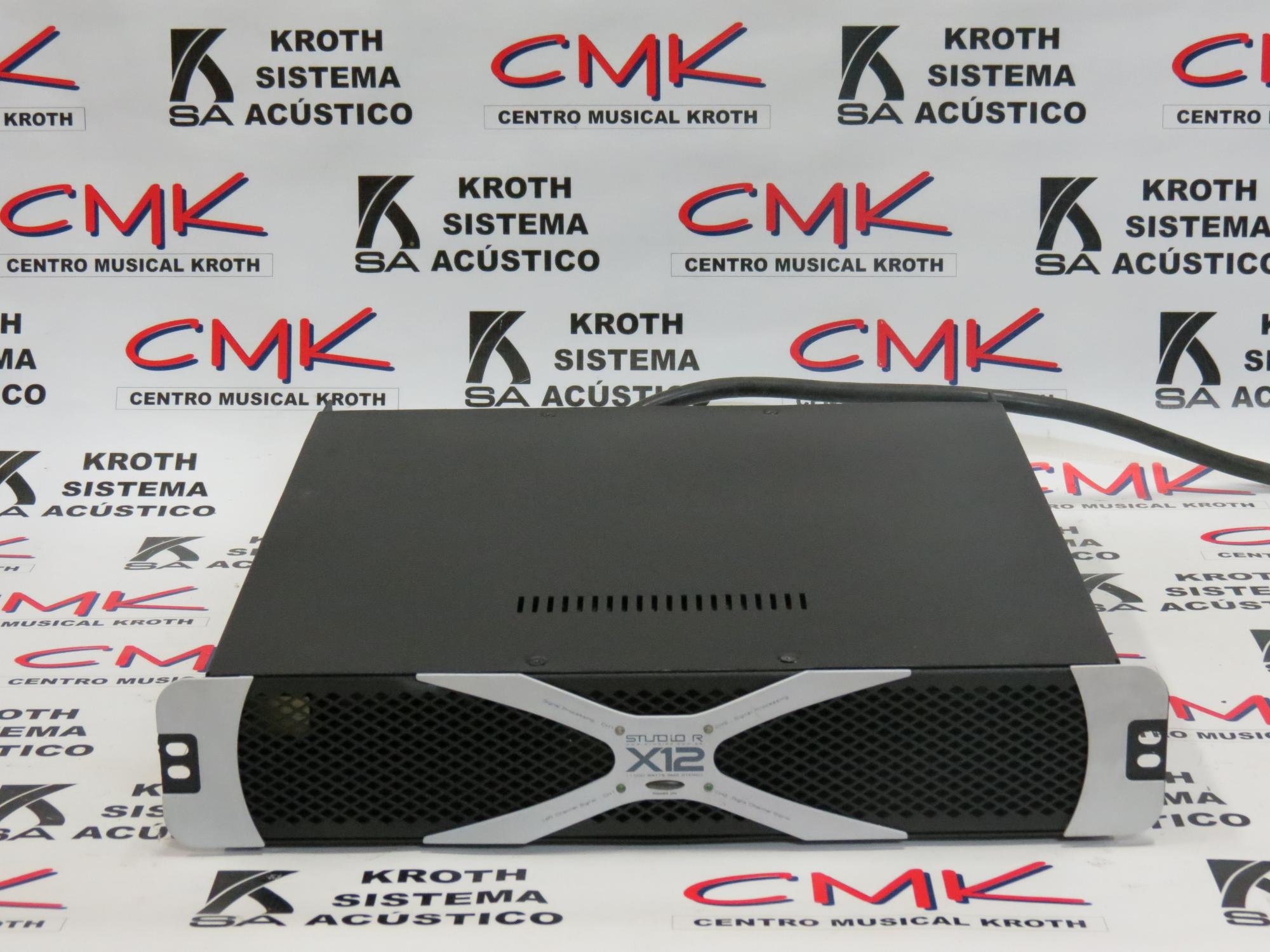 Foto do produto Amplificador de potência StudioR X12 (Usado)