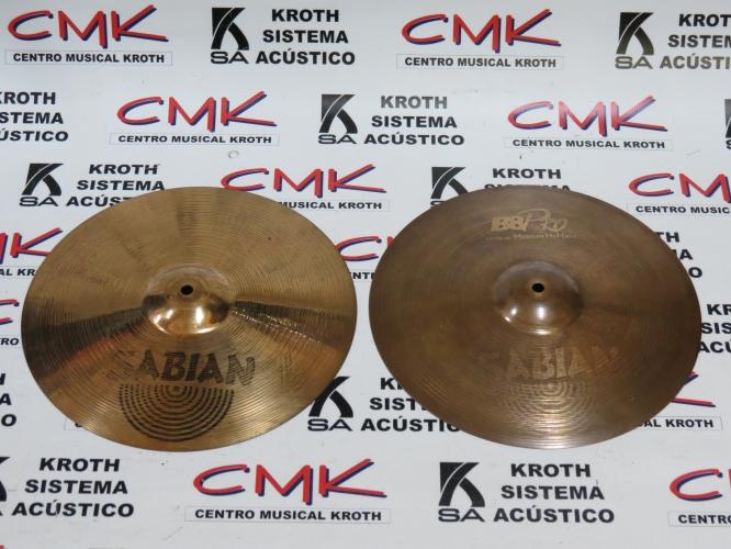 Foto do produto Sabian B8 Pró Hi-hat 14'' (Usado) Foto do produto Sabian B8 Pró Hi-hat 14'' (Usado)