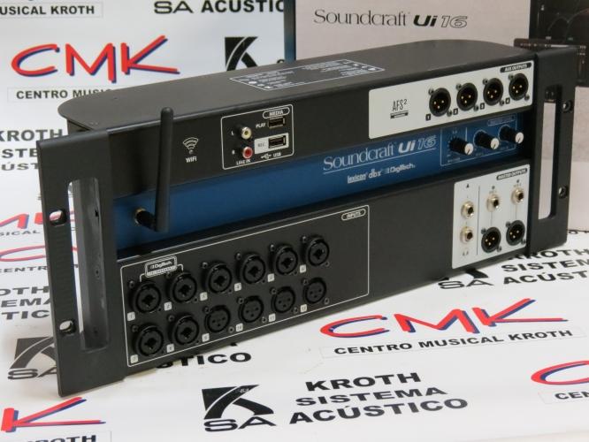 Foto do produto Mixer Digital UI16 USB - Soundcraft (Usada)