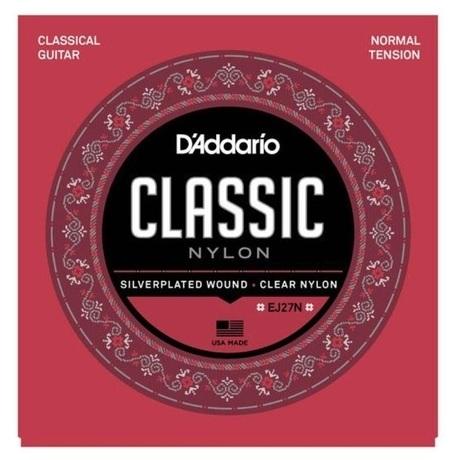 Foto do produto  Encordoamento p/ Violão Nylon EJ27N MED - D'Addario 