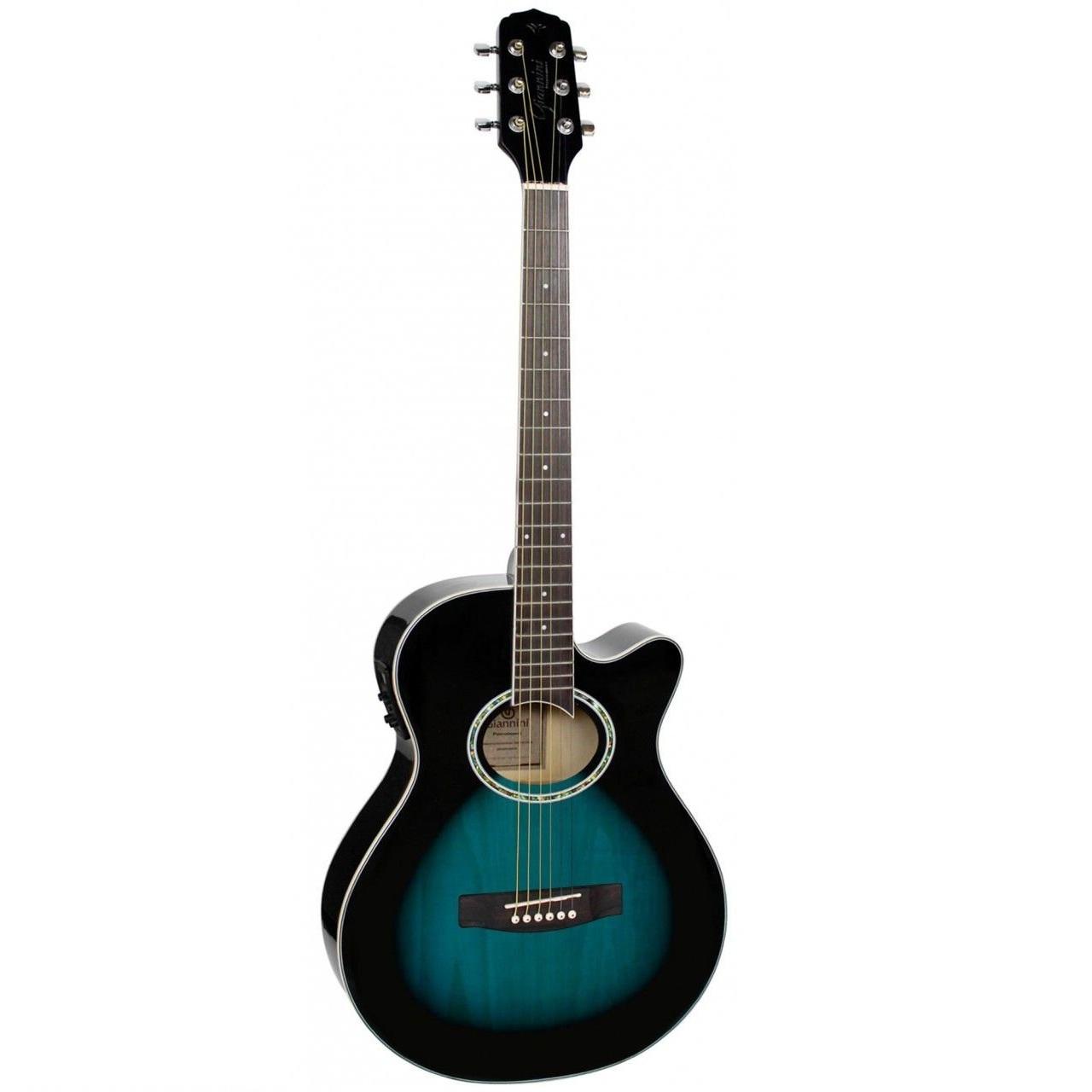 Foto do produto Violão Aço Eletroácustico GSF-ID CEQ DBB - Giannini