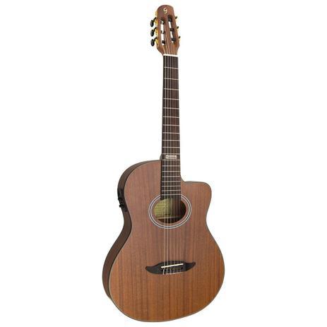 Foto do produto Violão Flat Cutaway Nylon Walnut Satin (WS) Giannini Foto do produto Violão Flat Cutaway Nylon Walnut Satin (WS) Giannini