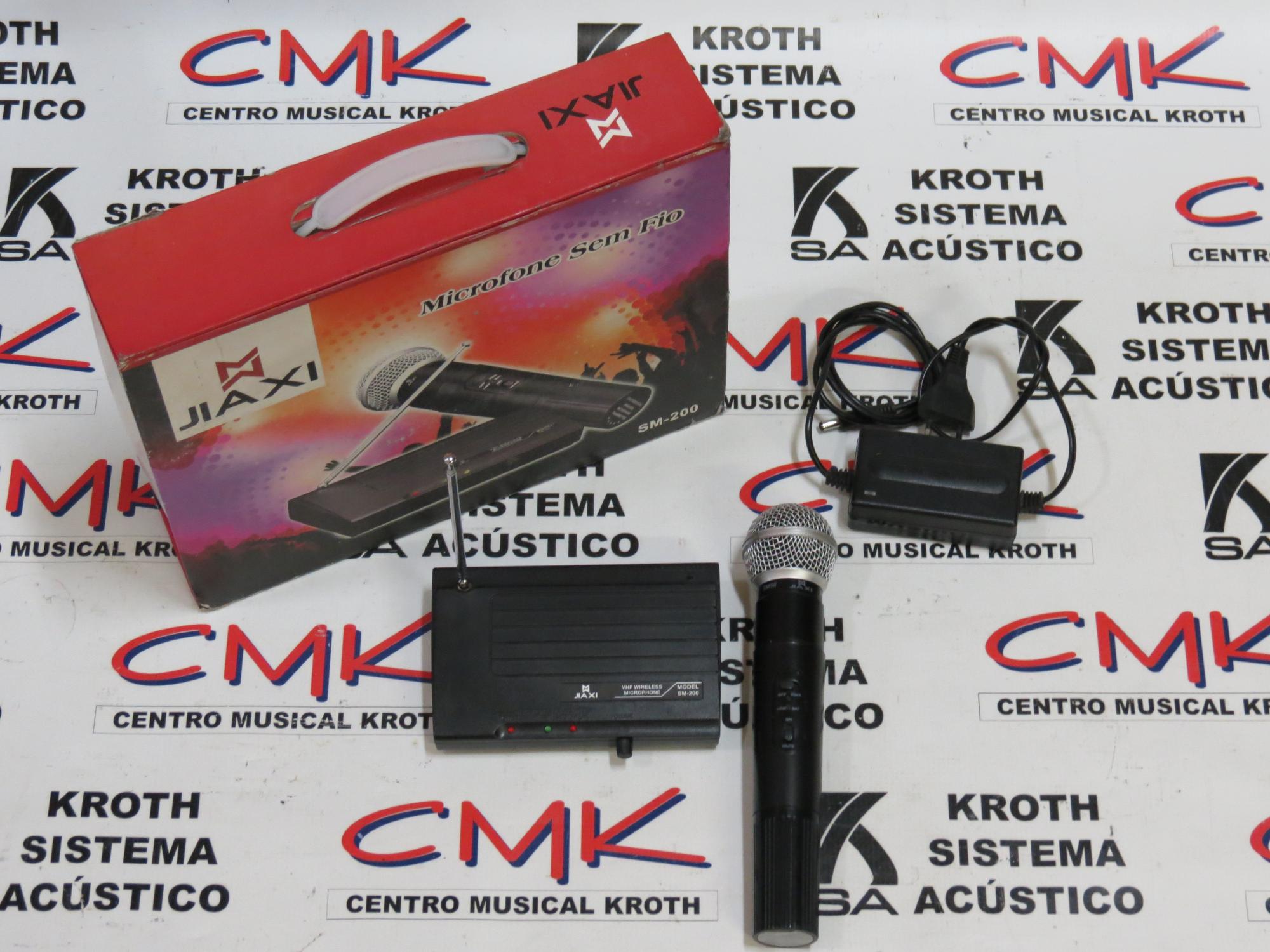 Foto do produto  Microfone sem fio SM-200 - JIAXI (usado)