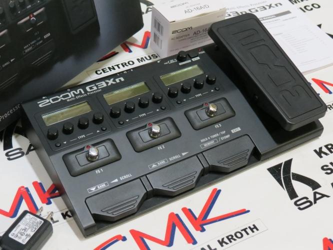 Foto do produto Pedal de Efeito p/ Guitarra G3Xn - Zoom (Seminovo - Impecável)