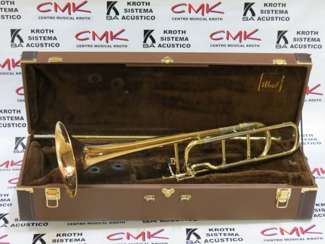 Foto do produto Trombone de vara Weril com rotor - Modelo G. Galiardi GG82 (Usado) Foto do produto Trombone de vara Weril com rotor - Modelo G. Galiardi GG82 (Usado)