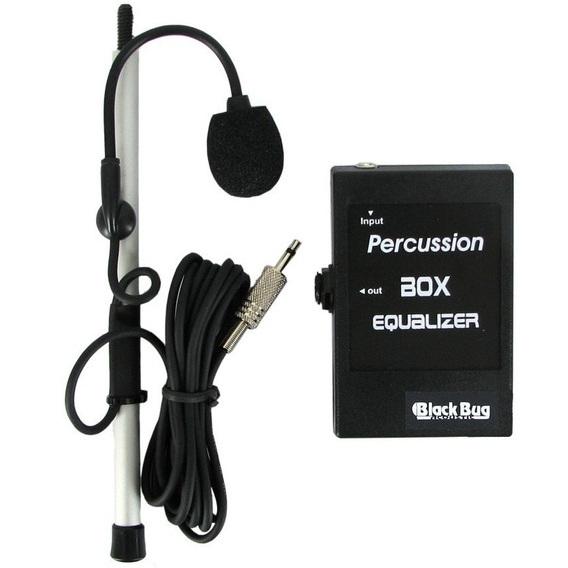 Foto do produto Captador Microfone P/ Pandeiro Percussão Mp-1000 - Black Bug