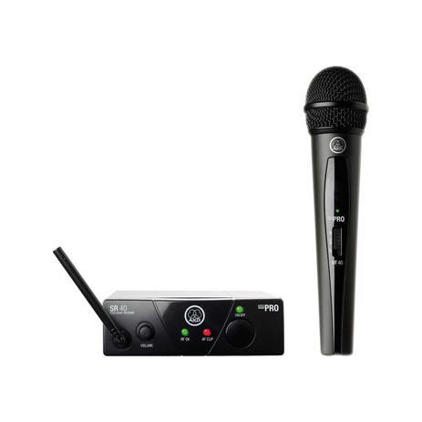 Foto do produto Sistema de Microfone sem Fio AKG WMS40 Mini Vocal Set US25B Cardioide