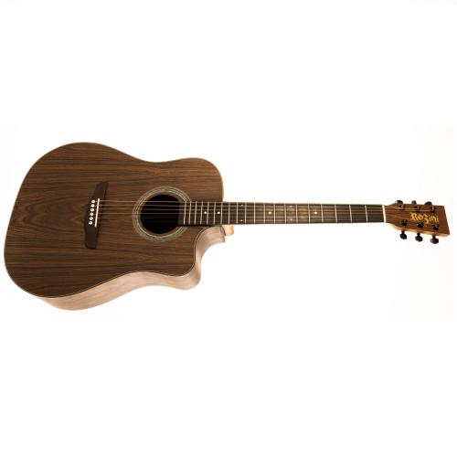 Foto do produto Violão Presença Brasil Folk 6 Cordas Cutaway Elétrico - Rozini