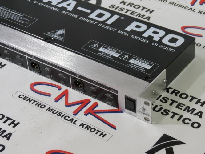 動作品✨BEHRINGER ULTRA-DI PRO MODEL DI4000 Direct Box ULTRA-DI PRO DI 4000 Behringer - CMK