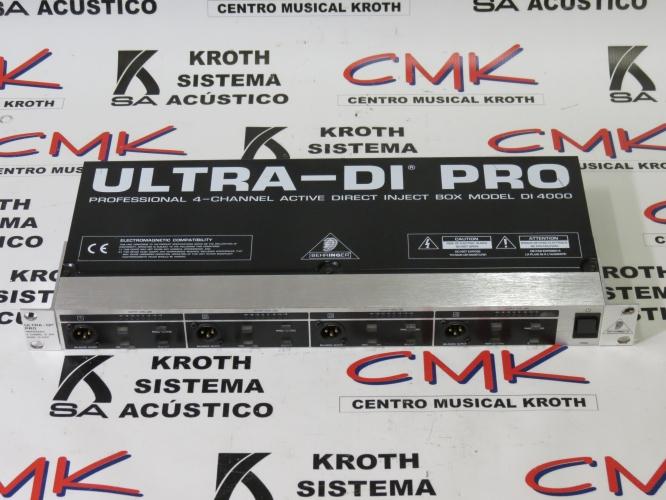Direct Box ULTRA-DI PRO DI 4000 Behringer - CMK