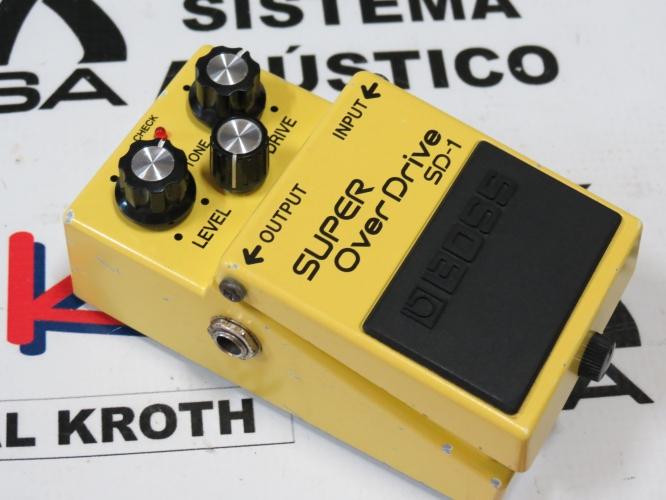 Foto do produto Pedal Boss SD-1 Super Overdrive (usado) Foto do produto Pedal Boss SD-1 Super Overdrive (usado)