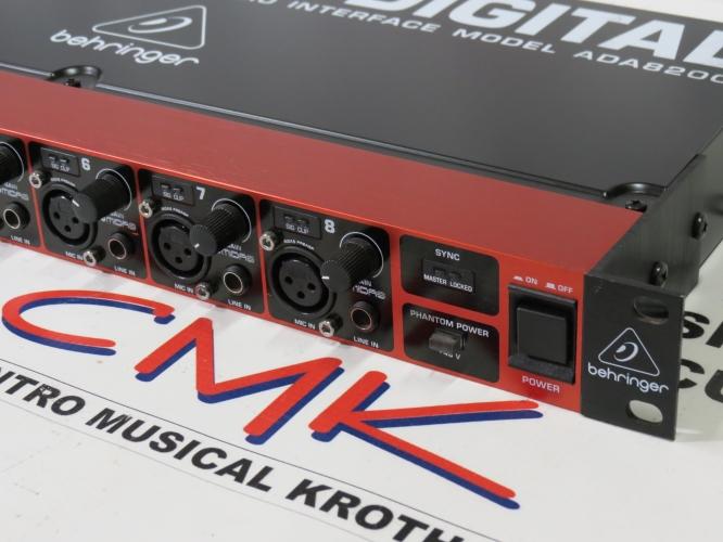 Ultragain digital Behringer ADA8200 - CMK