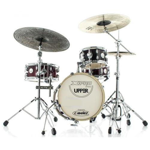 Foto do produto Bateria X-Pro Upper Compact Red Sparkle Foto do produto Bateria X-Pro Upper Compact Red Sparkle