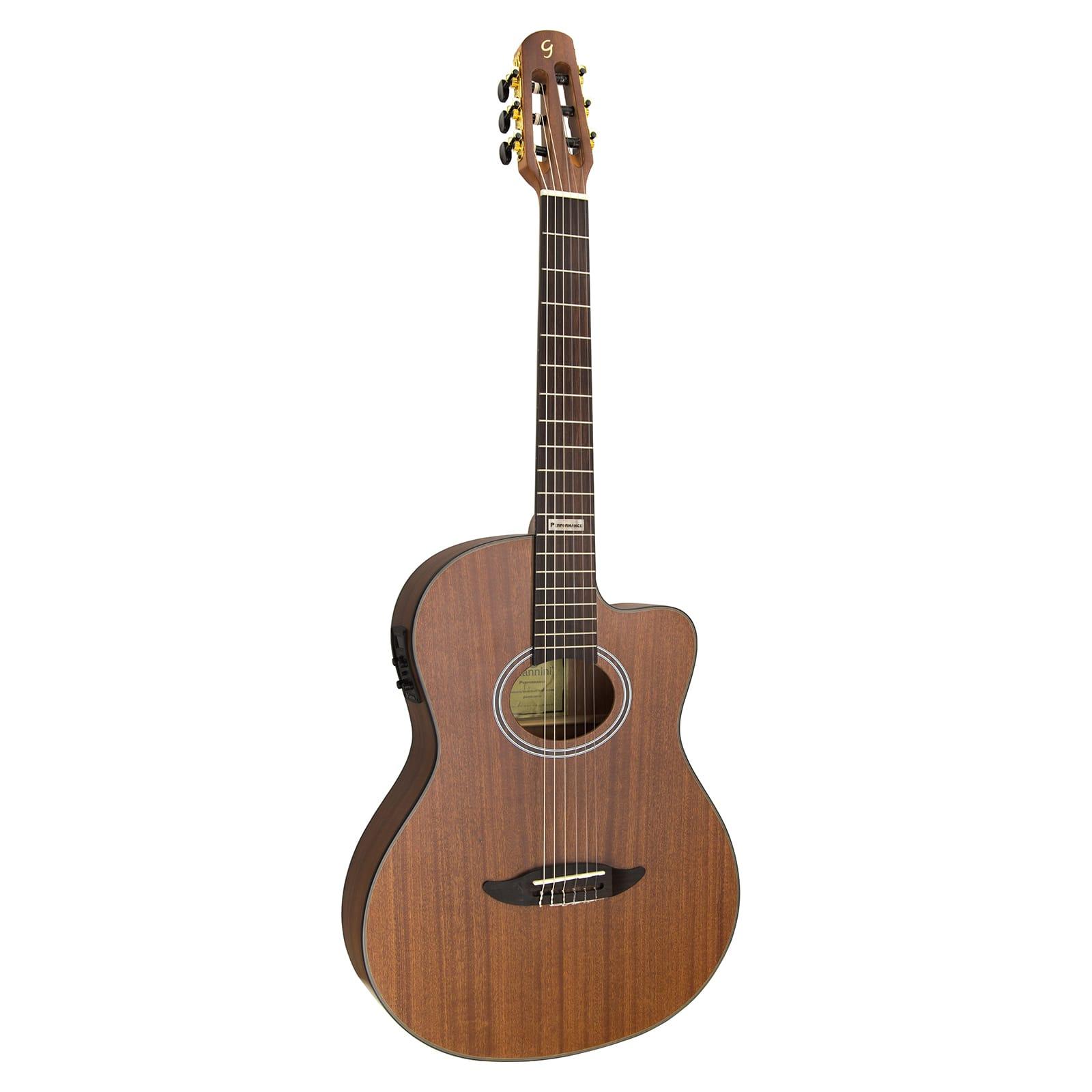Foto do produto  Violão Náilon Eletroacústico Giannini Performance GNF-3 CEQ Walnut Satin (WS)