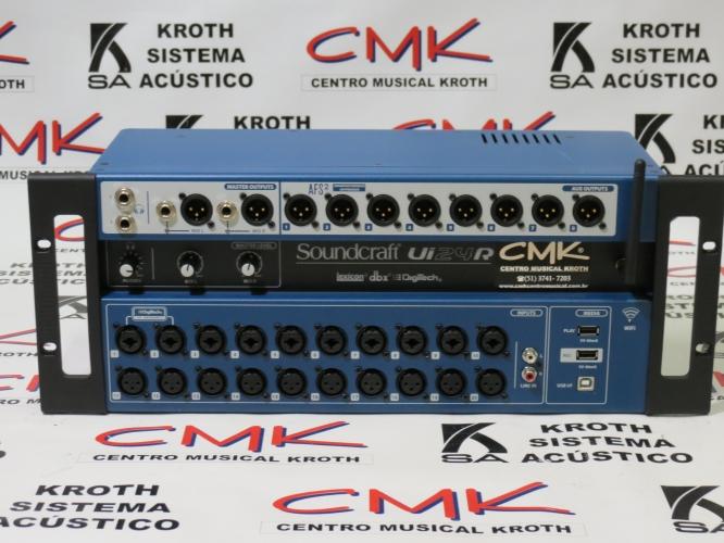 Foto do produto Mesa de Som Digital Ui24R - Soundcraft (Seminova) Foto do produto Mesa de Som Digital Ui24R - Soundcraft (Seminova)