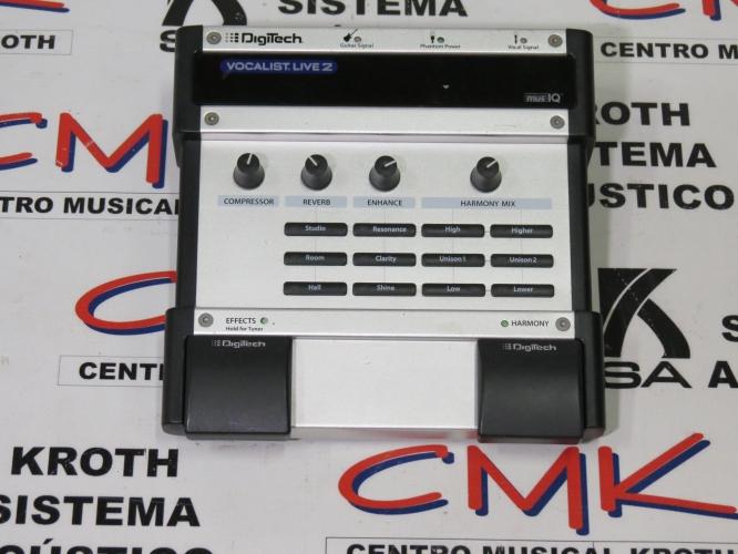 Pedaleira Digitech Vocalist Live 2 (USADO) - CMK