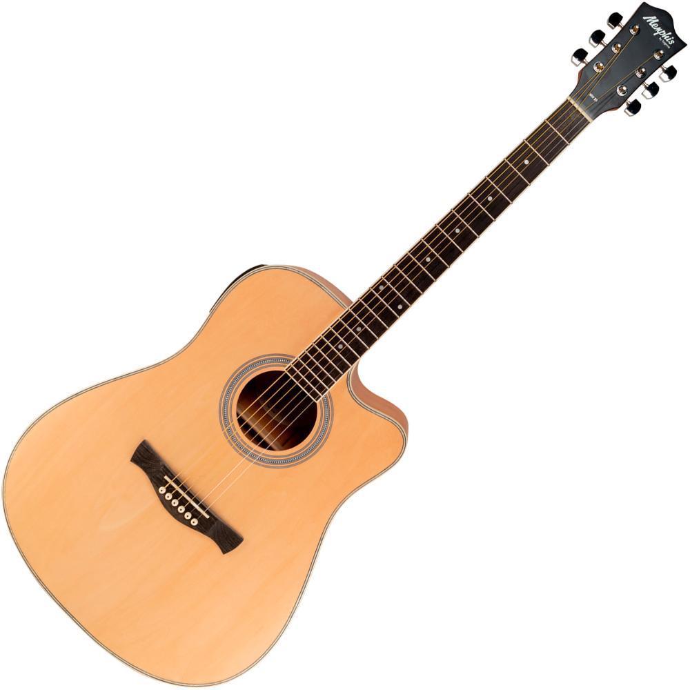 Foto do produto  Violão MEMPHIS MW-20 EQ ( NTS Natural Satin )