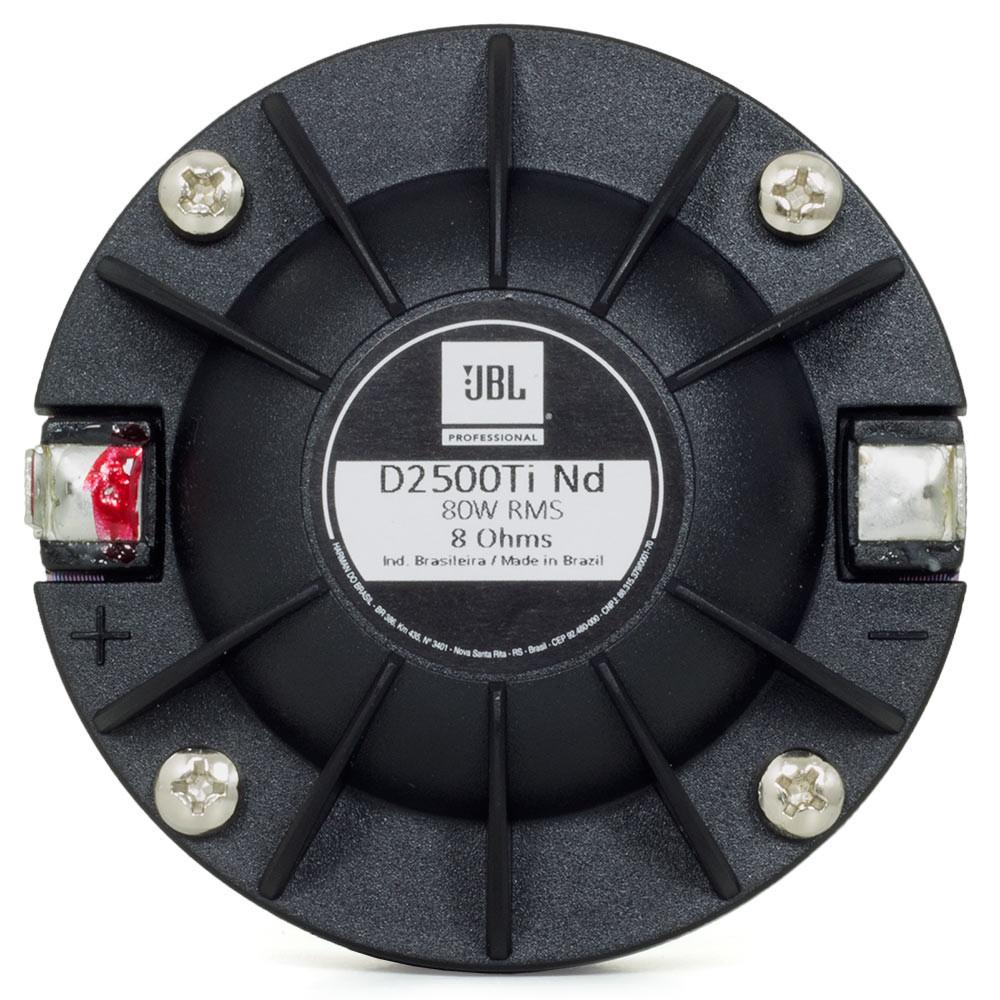 Foto do produto Driver JBL Selenium D2500Ti Neodímio - 80 Watts RMS Foto do produto Driver JBL Selenium D2500Ti Neodímio - 80 Watts RMS