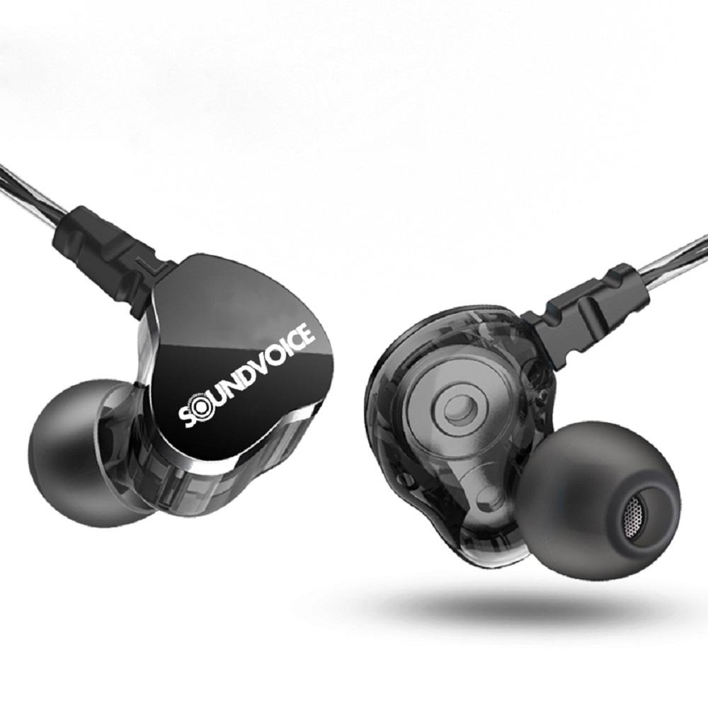 Foto do produto  FONE IN-EAR PROFISSIONAL RETORNO PALCO SOUNDVOICE LITE IE-01