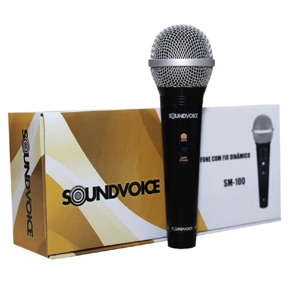 Foto do produto MICROFONE SOUNDVOICE SM100 Foto do produto MICROFONE SOUNDVOICE SM100