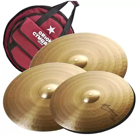 Foto do produto Set de Pratos Fast 14"/16"/20" C/ BAG MS70 Mainstream - Orion Foto do produto Set de Pratos Fast 14"/16"/20" C/ BAG MS70 Mainstream - Orion
