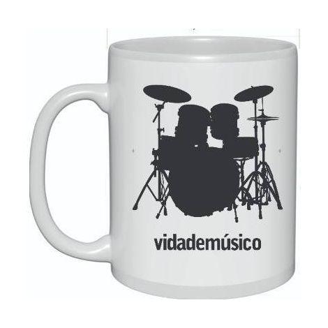 Foto do produto  CANECA VIDADEMUSICO - BATERIA Foto do produto  CANECA VIDADEMUSICO - BATERIA