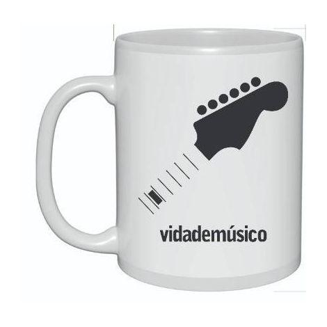 Foto do produto CANECA VIDADEMUSICO - GUITARRA